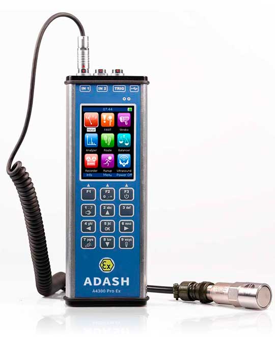 Adash portable vibration measuring devices