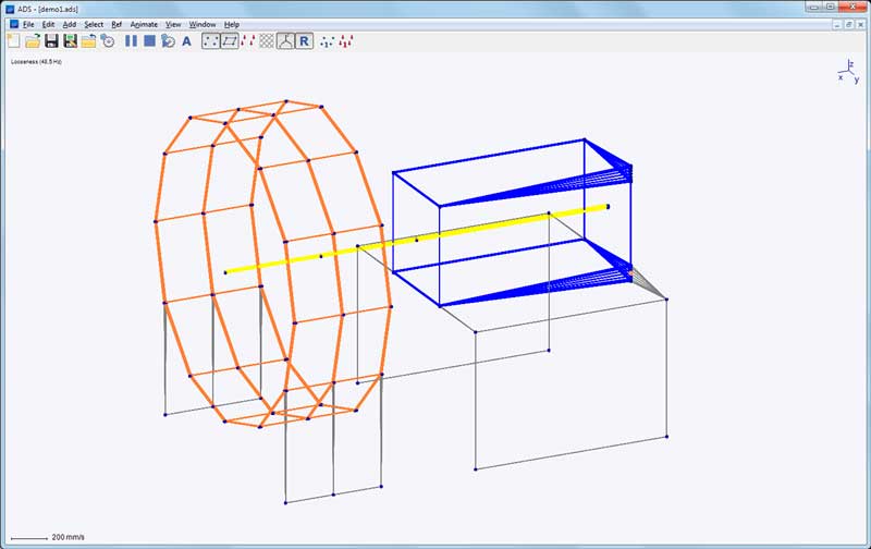 Operating deflection shapes